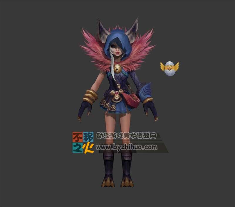 兽人 兽耳 萝莉 少女 模型