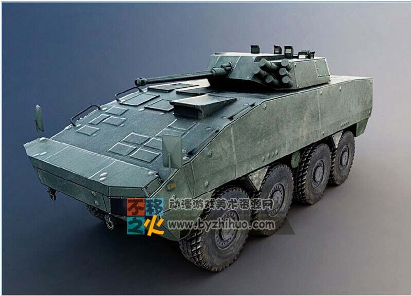 军用装甲车合集 Max模型