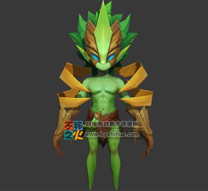 妖怪 精灵 男 模型