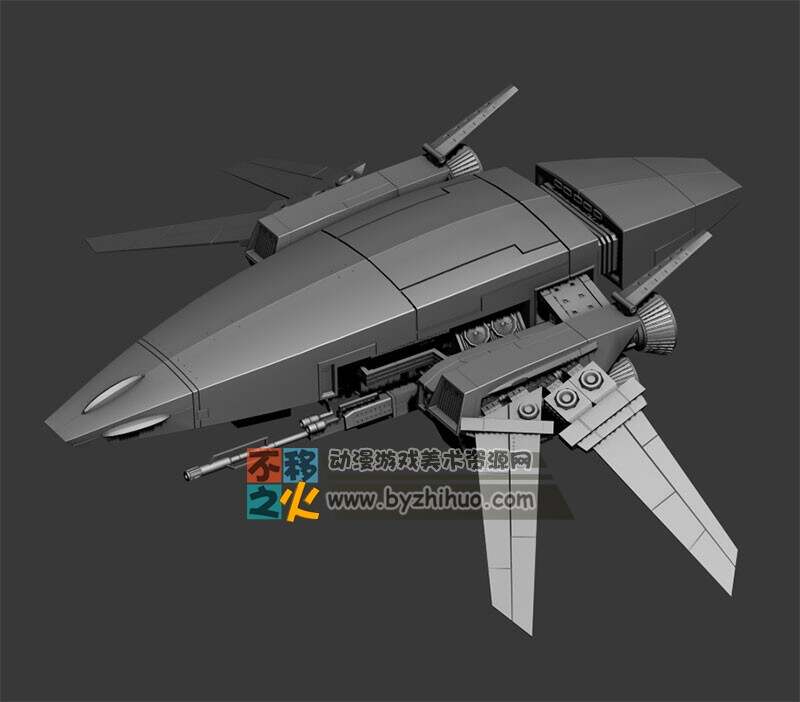 宇宙 星际 航空 飞船 3D模型