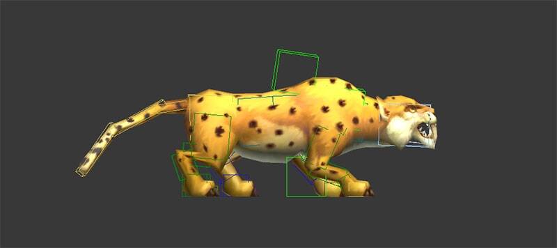 剑齿豹 Max模型
