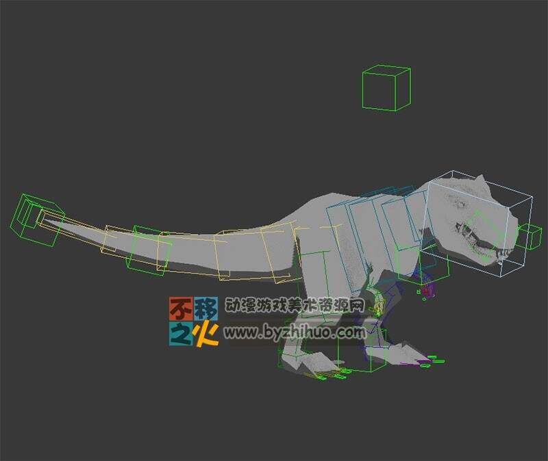 恐龙 白模 模型