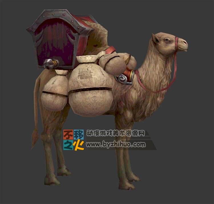 运货的骆驼 Max模型