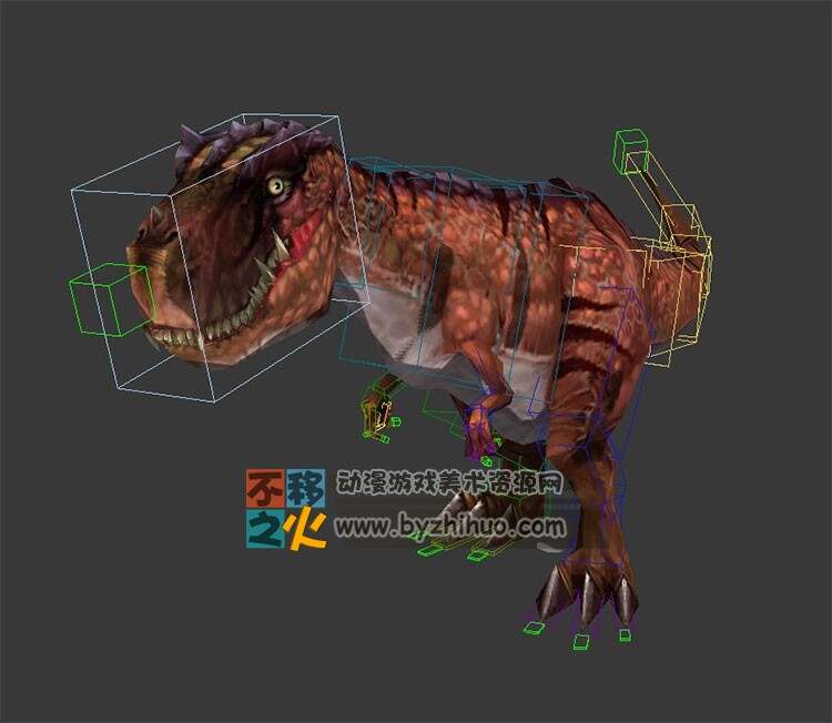 恐龙 Max模型 含全套动作