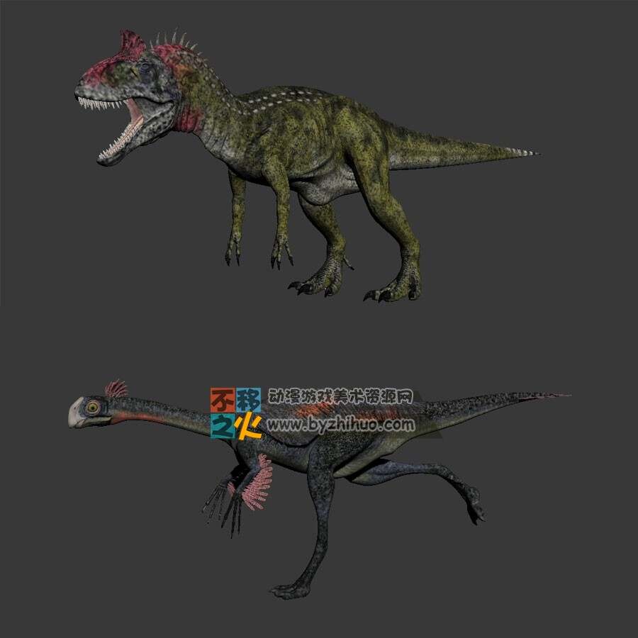 16种恐龙合集 Max模型