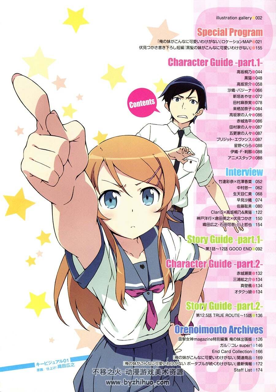 我的妹妹哪有这么可爱 Anime Guide Book