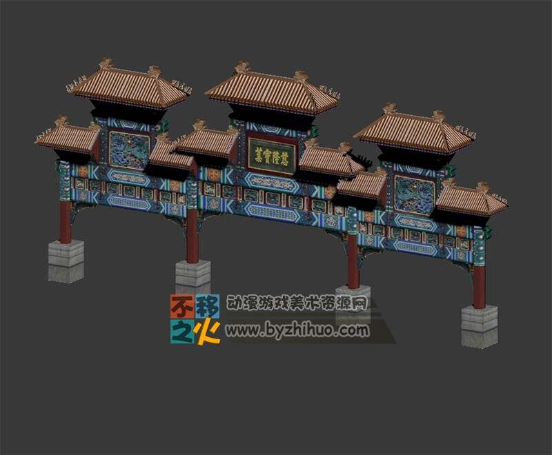 街坊牌坊模型