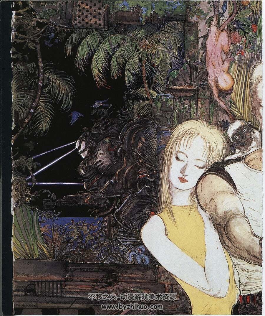 Front Mission - in Huffman 前线任务原画设定集 天野喜孝 - 横山宏
