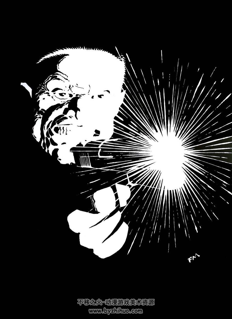 The Art Of Sin City 罪恶之城 漫画艺术画集 Frank Miller