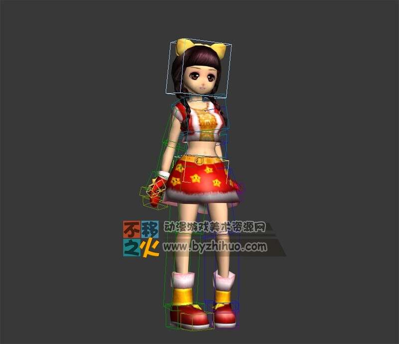 软萌小萌妹 Max模型 含全套动作