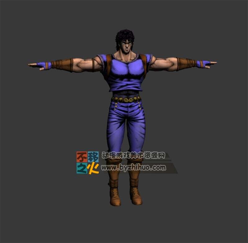 男性战士 武士 Max高模