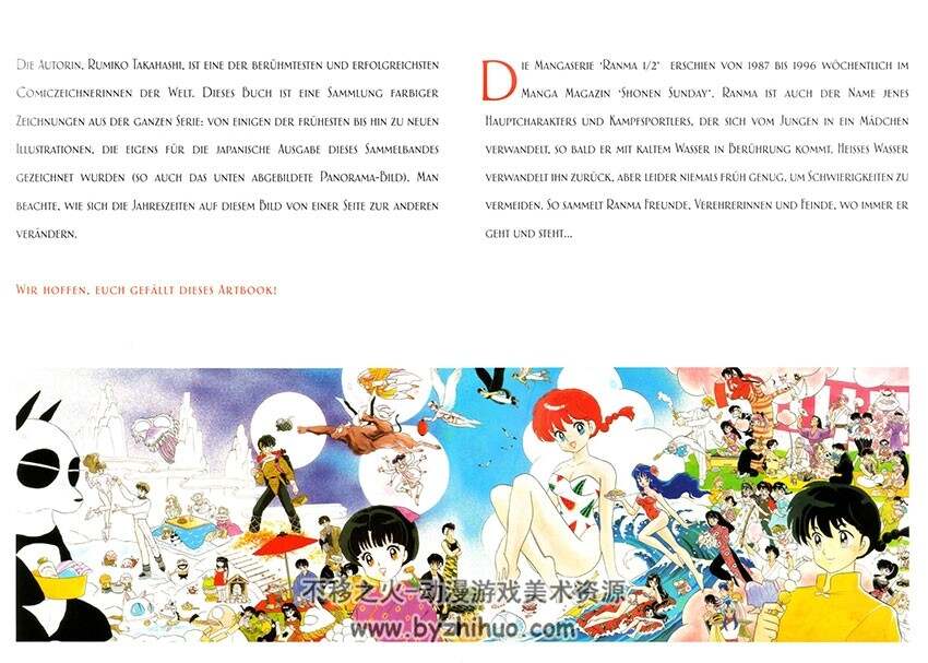 Ranma 1/2 乱码二分之一 ArtBook