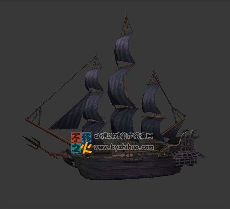 海盗船模型