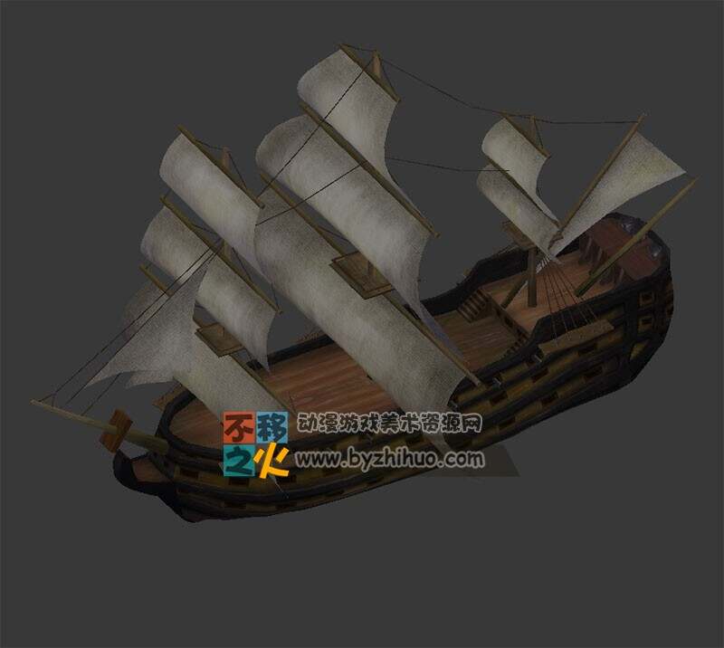 大帆船模型