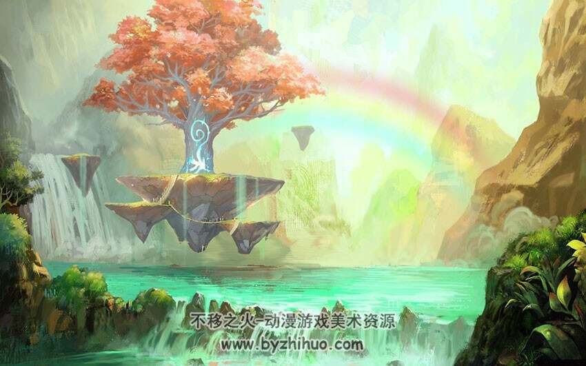 梦幻卡修 角色生物场景概念原画