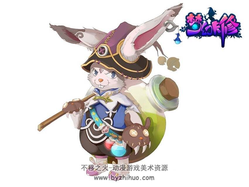 梦幻卡修 角色生物场景概念原画