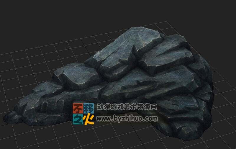 十个岩石模型