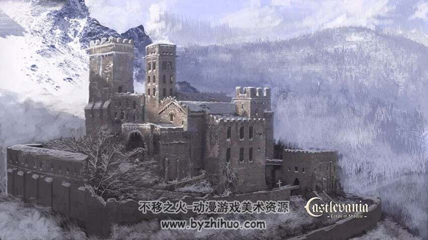 恶魔城：暗影之王 场景角色概念原画 游戏原画素材