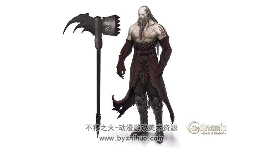 恶魔城：暗影之王 场景角色概念原画 游戏原画素材