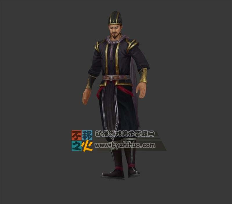 捕快捕头模型