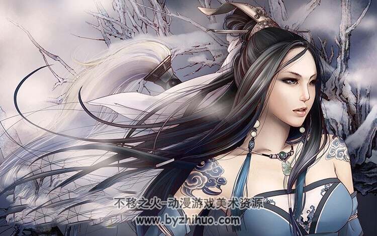 角色生物 CG插画图集 214P