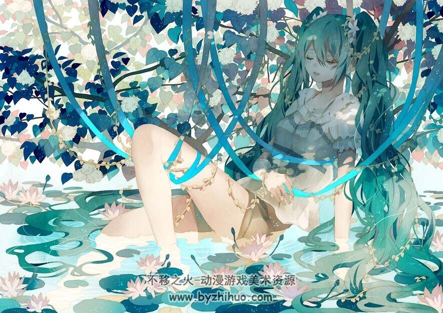 少女系插画图集 47P