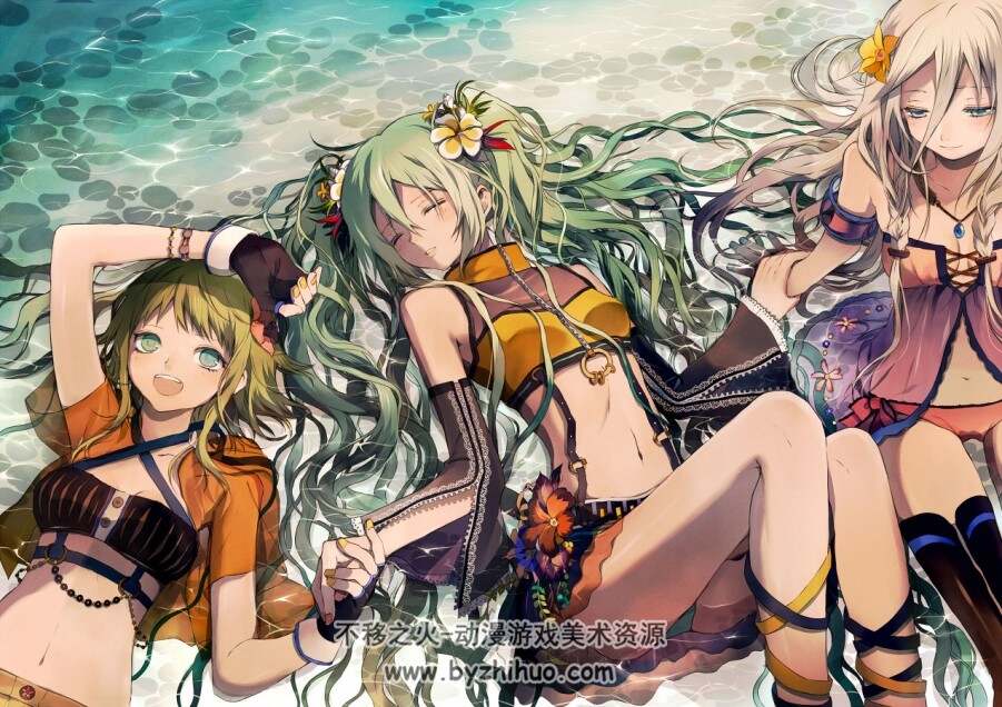 少女系插画图集 47P