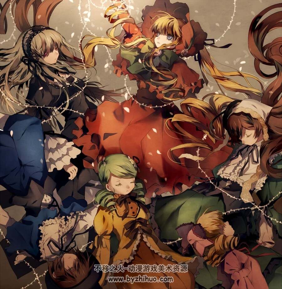 少女系插画图集 47P