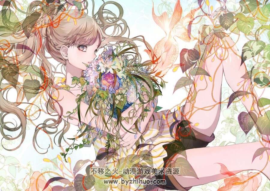 少女系插画图集 47P