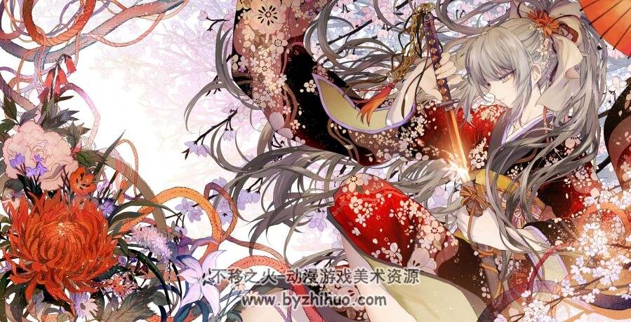 少女系插画图集 47P