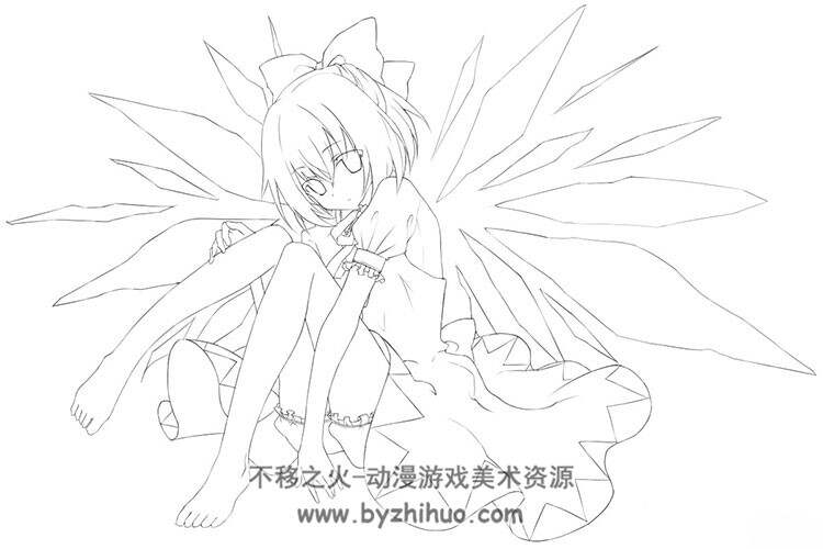 初音系列 线稿原画素材 2000+P