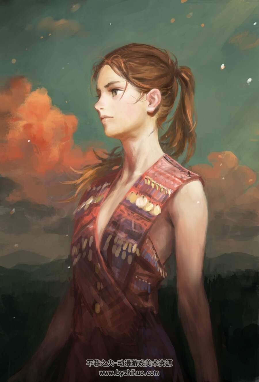 女性插画合集 63P
