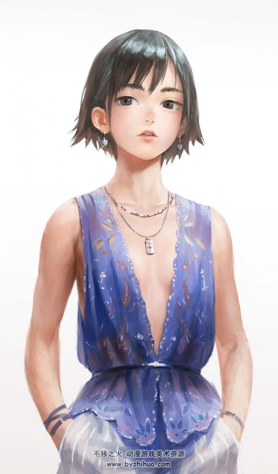女性插画合集 63P
