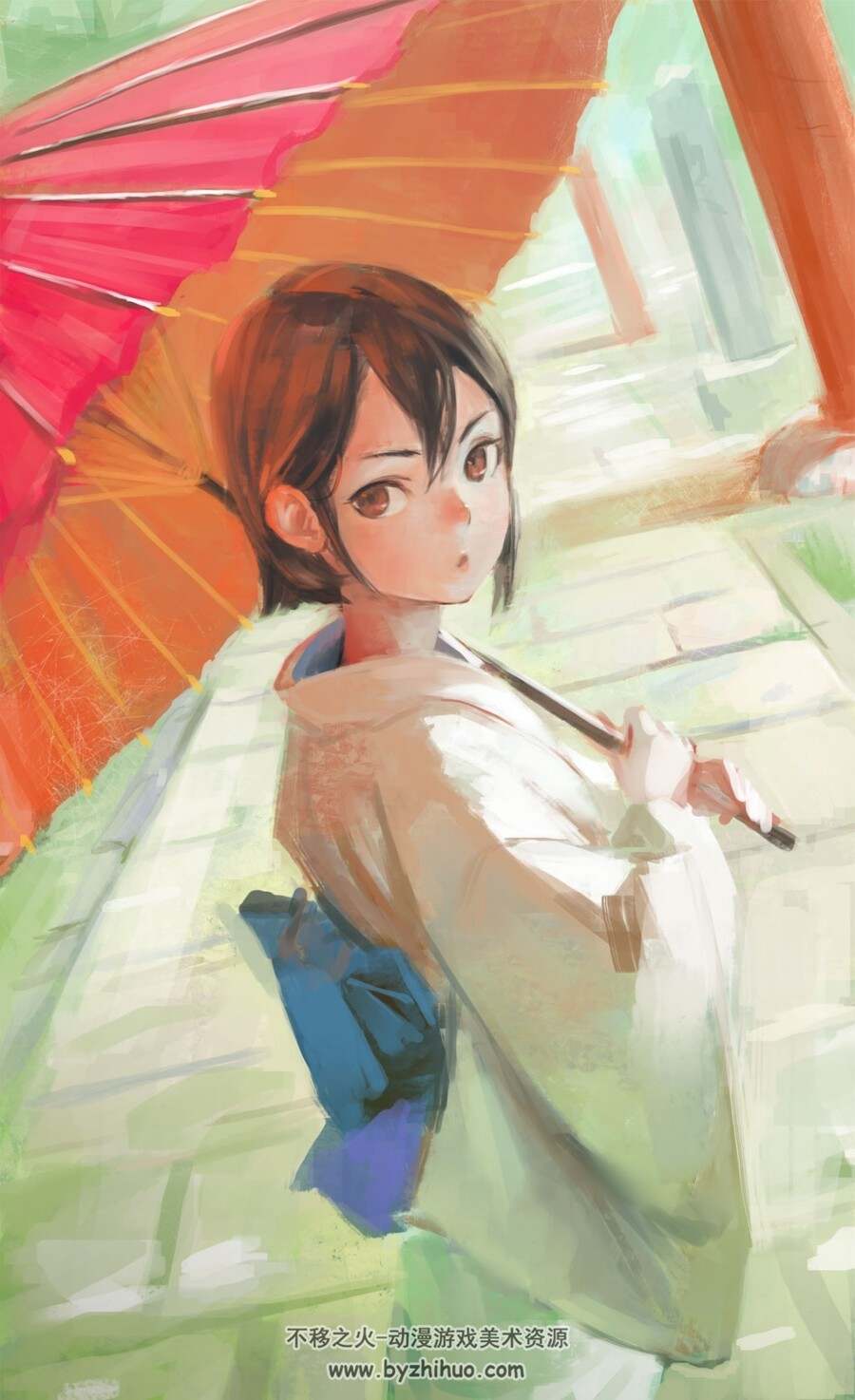 女性插画合集 63P