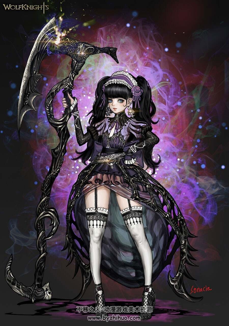 韩式精美角色设定 游戏角色素材 118P