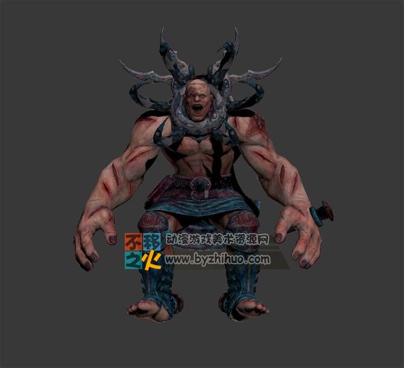 次世代生化丧尸战士模型