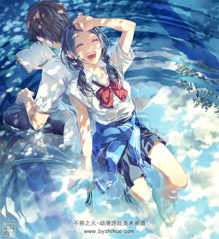 精美的日系插画图集 343P
