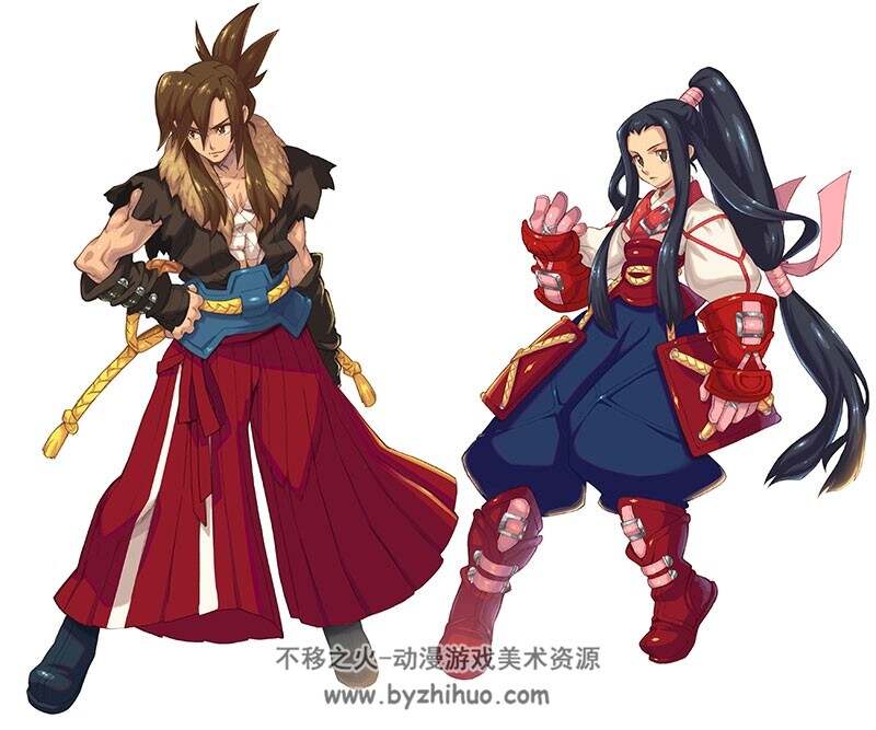 荒野兵器 角色原画图集 游戏角色素材