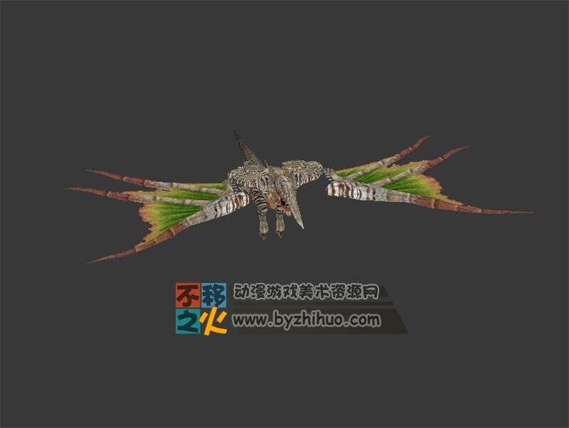 次世代恐怖的怪龙模型