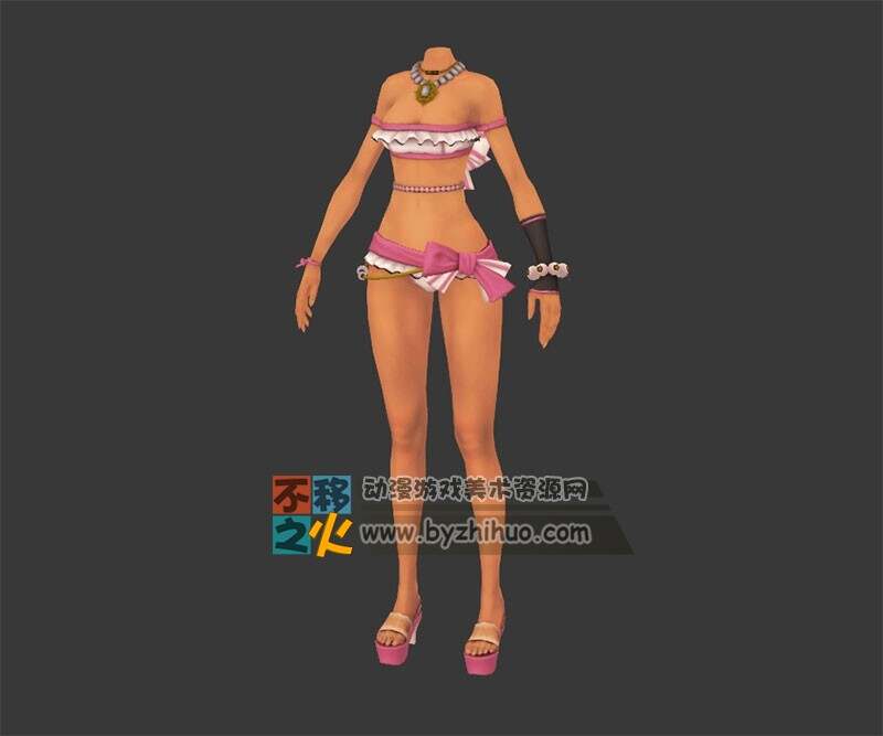 性感女比基尼泳装模型