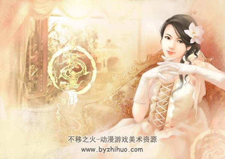 痕迹画廊 插画海报壁纸图集 155P