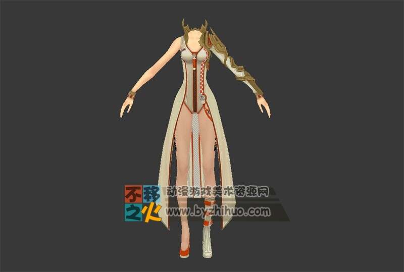 三个女体性感时装模型