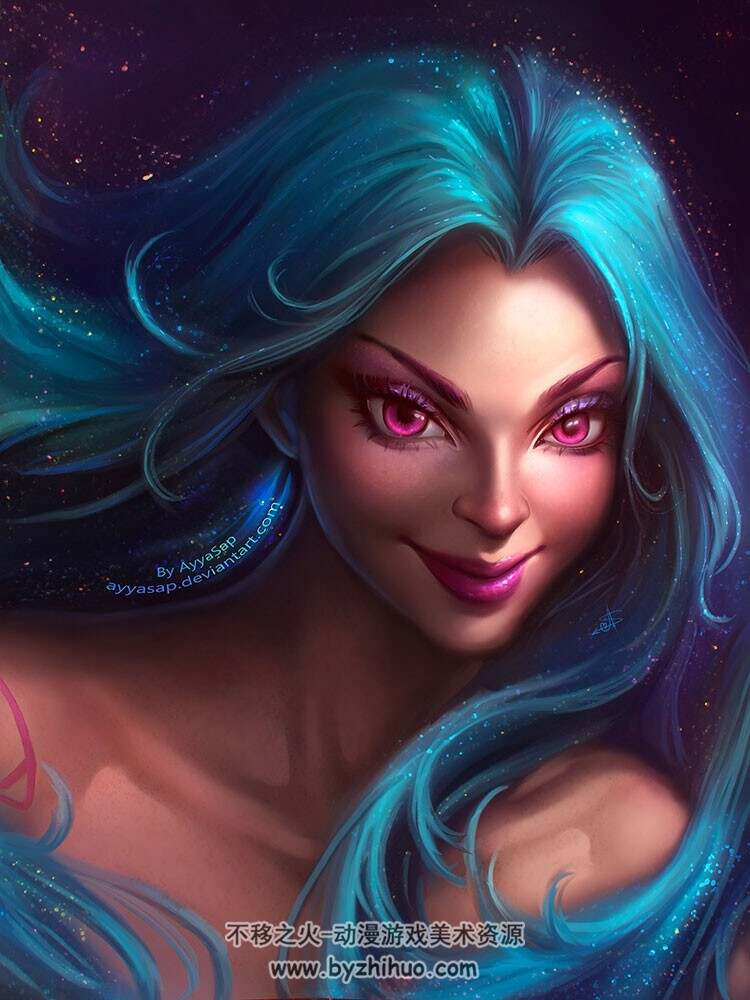 Ayya Saparniyazova 欧美性感女性插画图集
