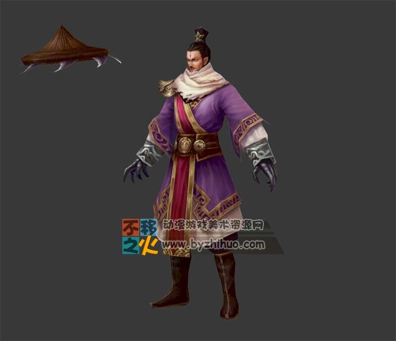 古装机械手怪人模型