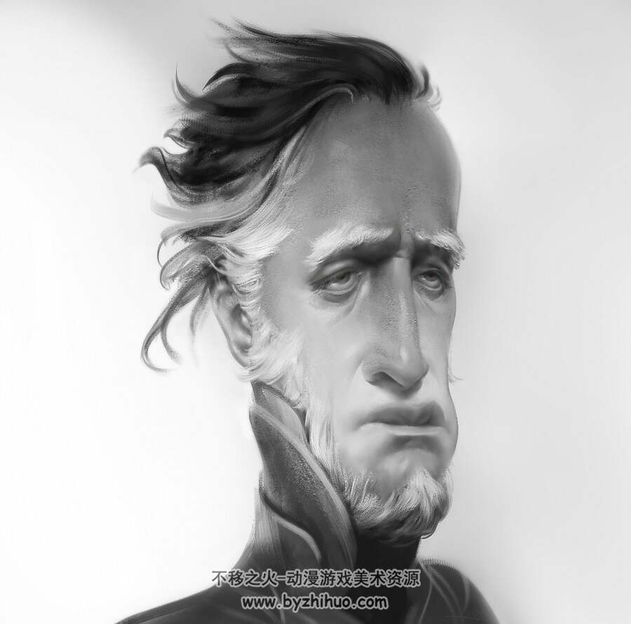 表情精彩的角色肖像原画 1000P