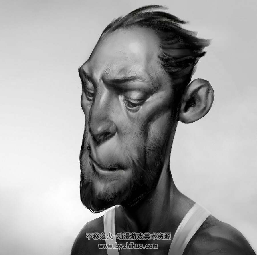 表情精彩的角色肖像原画 1000P