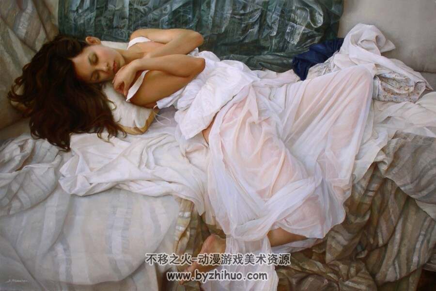 俄罗斯现代画家 Serge Marshennikov 人体油画赏析