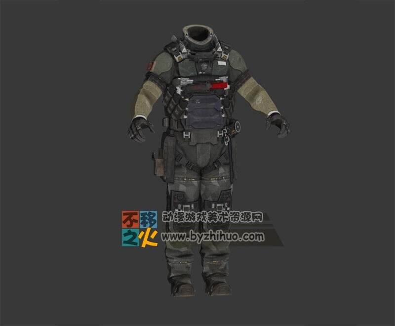次世代防爆服模型