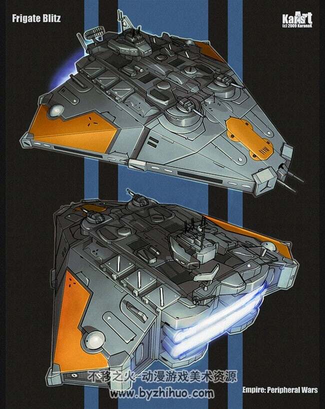 未来星际飞行器原画设定 65P