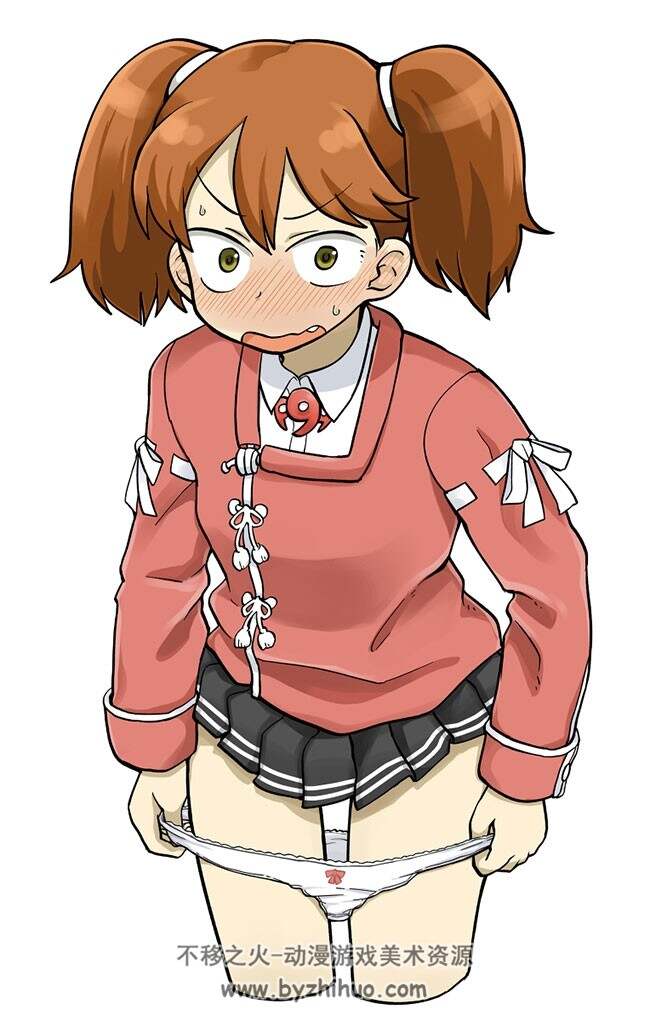 日式少女插画图集+壁纸 277P